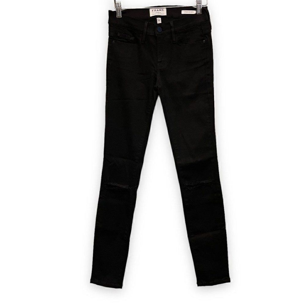 Frame NWOT Vian Ripped Skinny Jeans - Picture 13 of 16